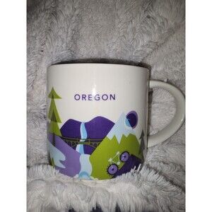 Starbucks Oregon Coffee Mug You are Here Collection Series 2016 Cup Mint Cndtn